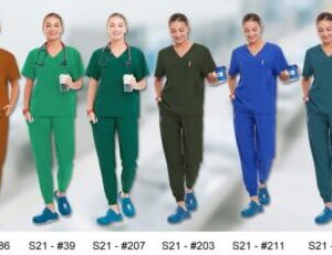 S21 Female Medical Scrub Sets