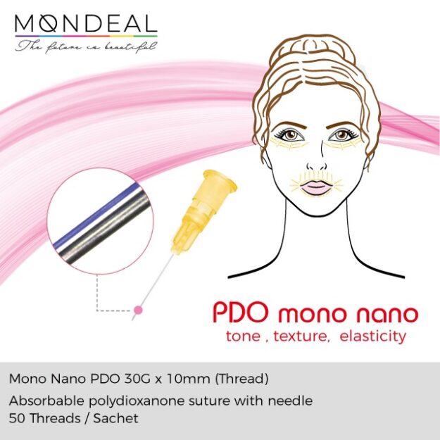 PDO Mono Threads 10mm (x 50 threads)