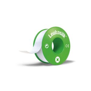 Leukosilk Plastic Snap Ring 1.25cm X 5m