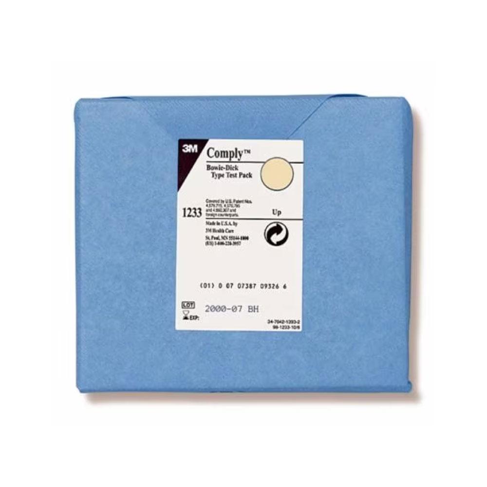 3M Comply Bowie-Dick Test Pack 13cm X 11cm X 2cm