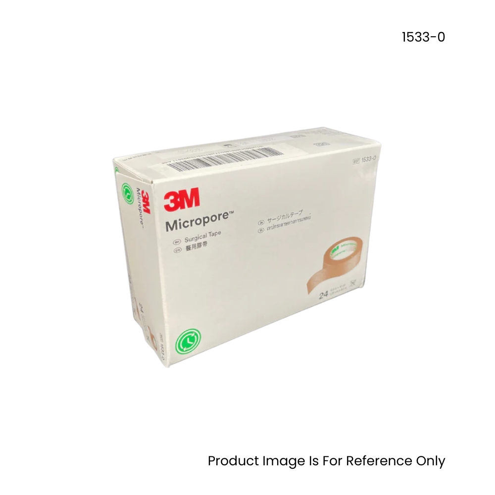 3M Micropore Surgical Tape 1.2cm X 9.1m Tan