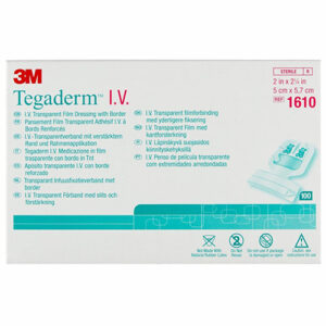 3M Tegaderm I.V. Transparent Film Dressing With Border Peripheral