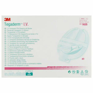 3M Tegaderm I.V. Transparent Film Dressing With Border 8.5 X 10.5cm