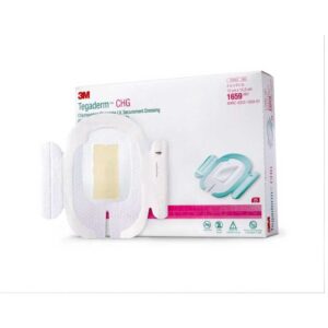 3M Tegaderm CHG IV Securement Dressing 10cm X 15.5cm