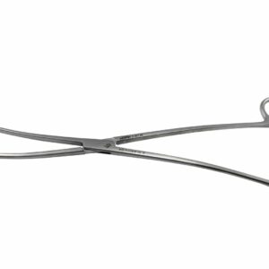 HIPP Uterine Forceps Bozemann Dressing Serrated Curved 25cm