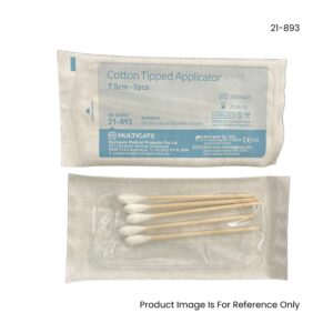 Multigate Cotton Tipped Applicator 7.5cm Sterile - Box (100 Pcs)