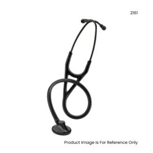 3M Littmann Master Cardiology Stethoscope With Standard Finish Chestpiece Black Plated 69cm Tube
