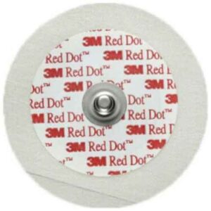 3M Red Dot Pediatric Monitoring Electrodes with 3M Micropore Tape Backing - 20 PKT/CTN