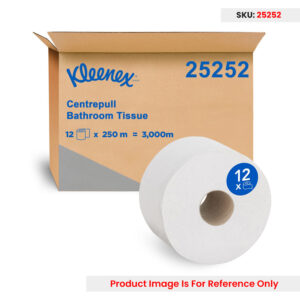 Kleenex Centrepull Bathroom Tissue 2 Ply 250m