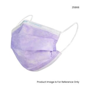 Halyard Fluidshield Level 1 Procedure Mask With So Soft Ear Loops Lavender