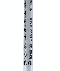 BD 1ml Tuberculin Syringe Sterile Luer Slip