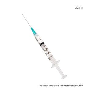 BD Syringe 3mL With Needle 23G X 25mm