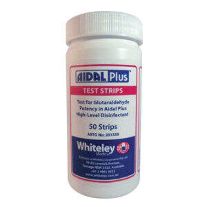 Whiteley Aidal Plus Glutaraldehyde Test Strips - Box (50 Strips)