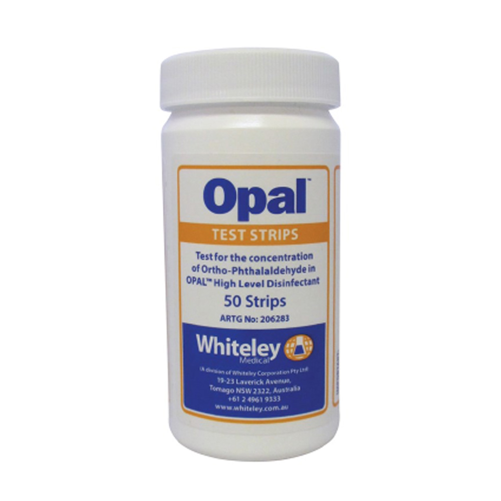 Whiteley Opal OPA Concentration Test Strips For Opal High Level Disinfectant - Each