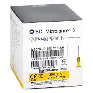 BD Needles Microlance 30G X 13mm
