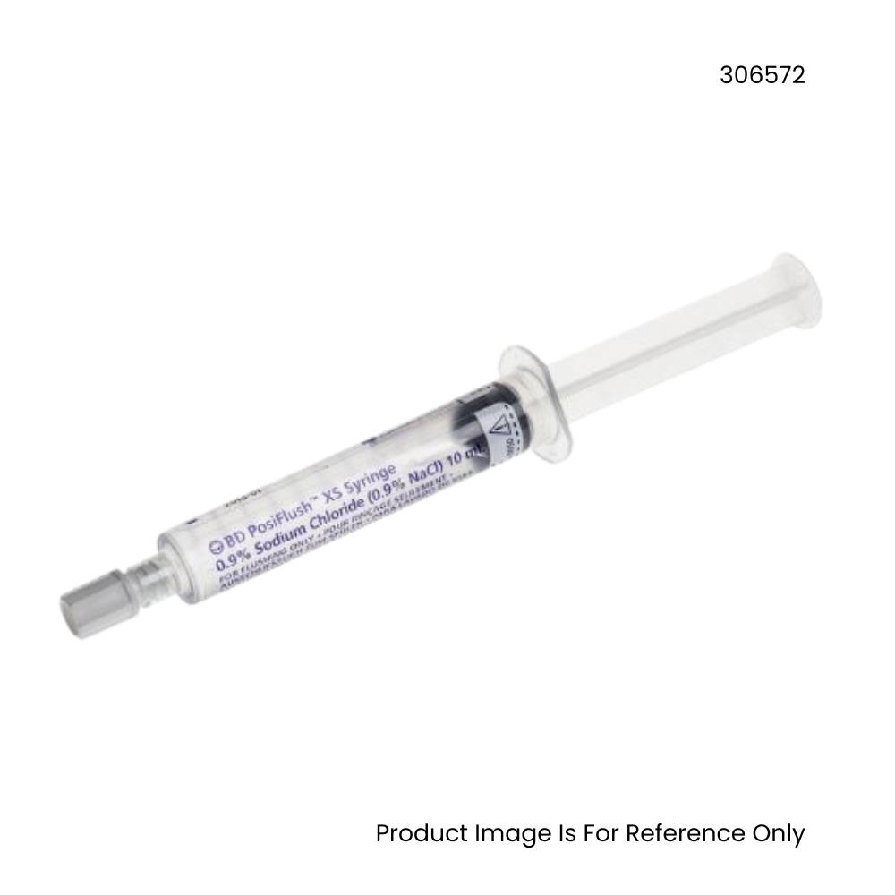 BD PosiFlush Pre-Filled XS Saline 10ml Syringe