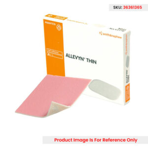 Smith+Nephew Allevyn Thin Self Adhesive Dressing 5x6cm - CTN (36 Pcs)