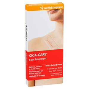 Smith+Nephew Cica-Care Scar Treatment Silicone Gel Sheet 3x12cm - Each