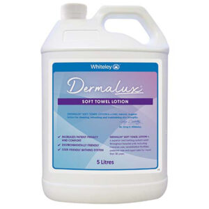 Whiteley Dermalux Soft Towel Lotion Superior Bed Bathing System 5 Litres - Each