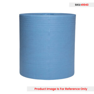 Wypall X80 Heavy duty Perforated Jumbo Roll Blue Wiper 31.5 X 31cm