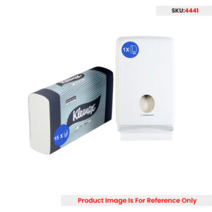 Kleenex Compact Hand Towel Starter Pack With Towels and Dispenser