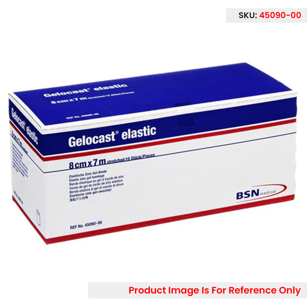 Gelocast Elastic Zinc Paste Bandage 8cm x 7m