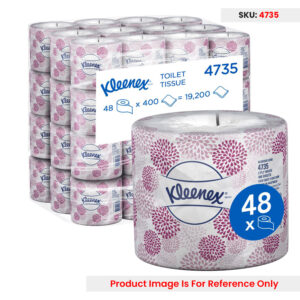 Kleenex Toilet Tissue White 2 Ply 10 X 10cm