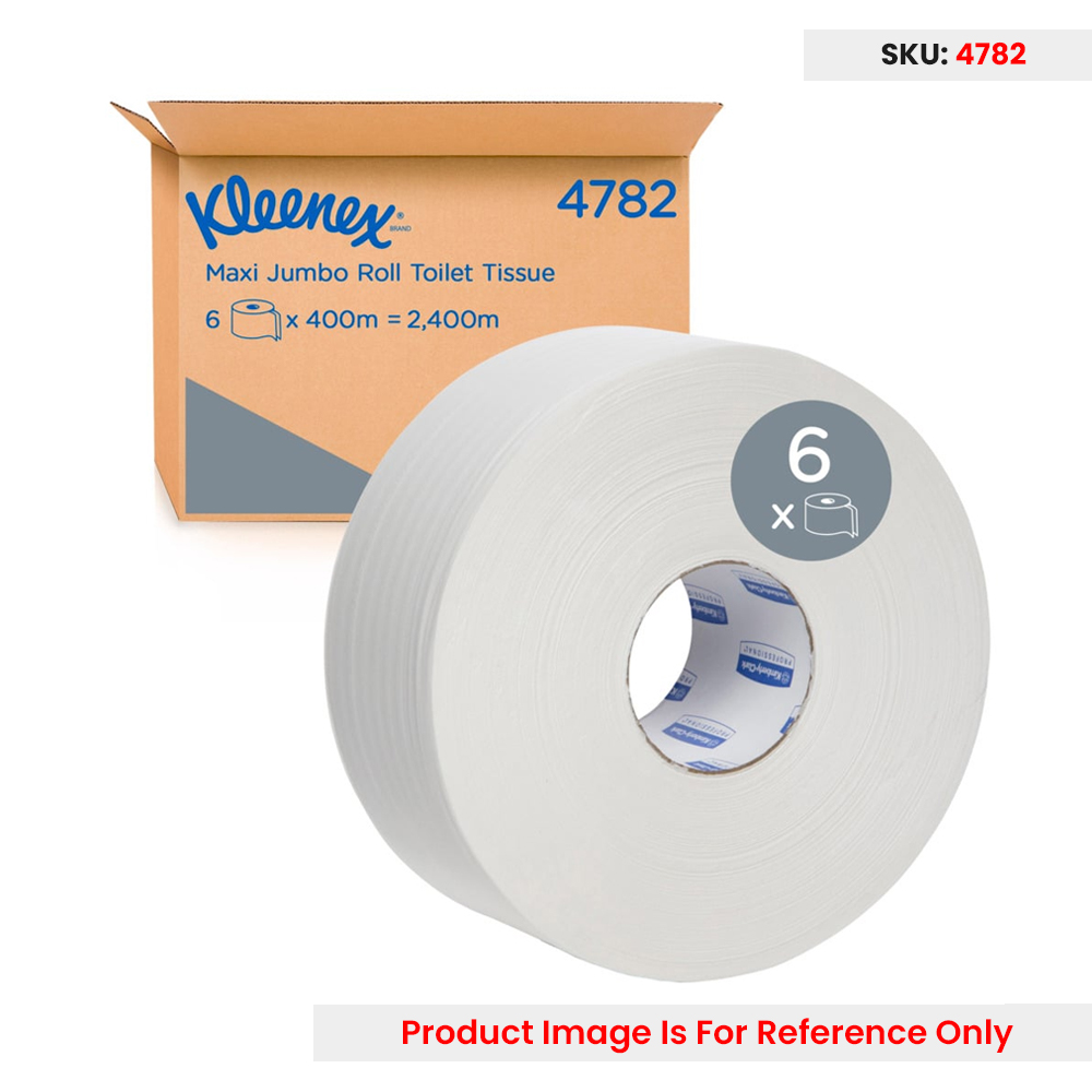 Kleenex Toilet Tissue Maxi Jumbo Roll 2 Ply 400m