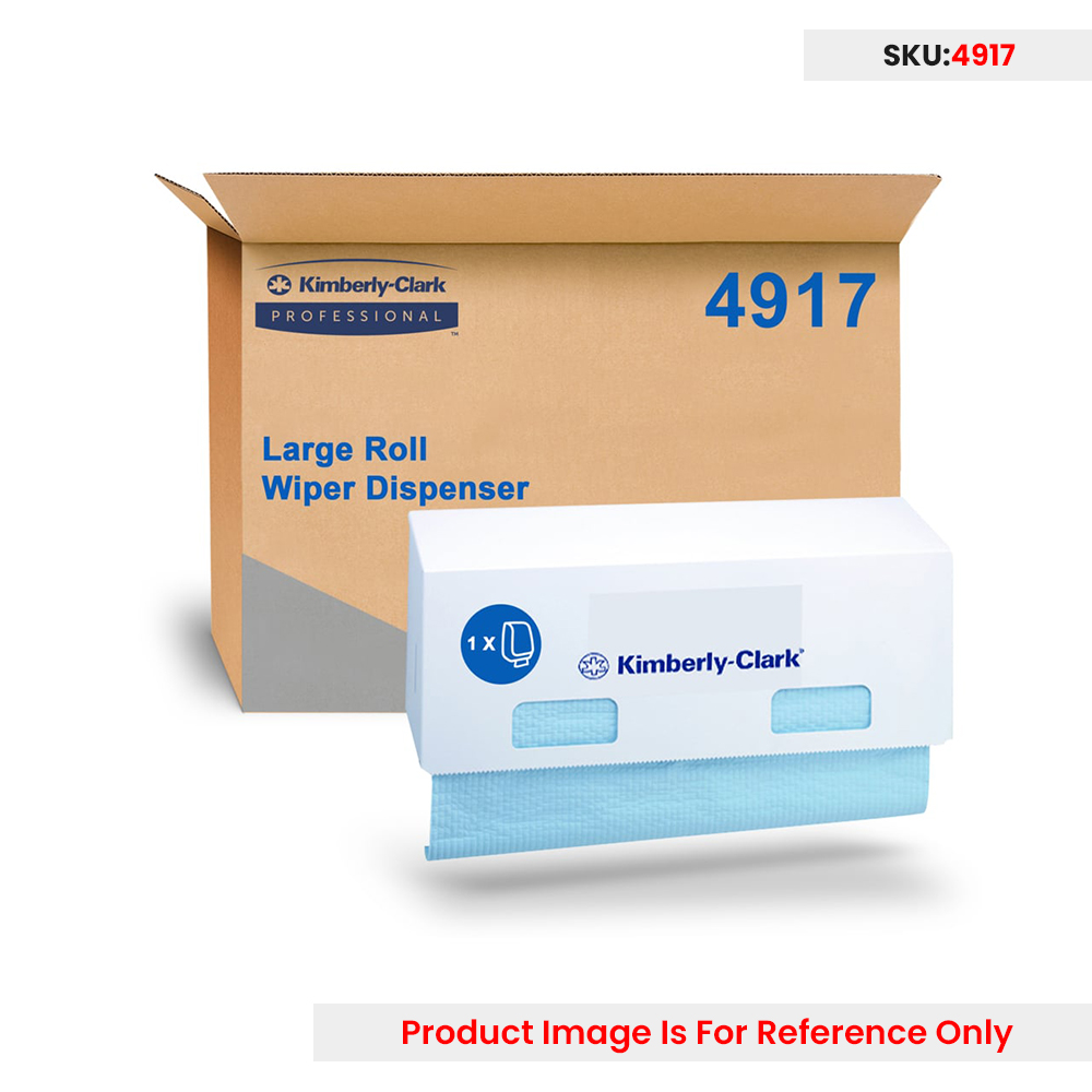 Kimberly Clark Professional Large Wiper Roll Enamel Dispenser White