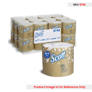 Scott Toilet Tissue White 2 Ply Roll 10 X 10cm - Each (Roll)