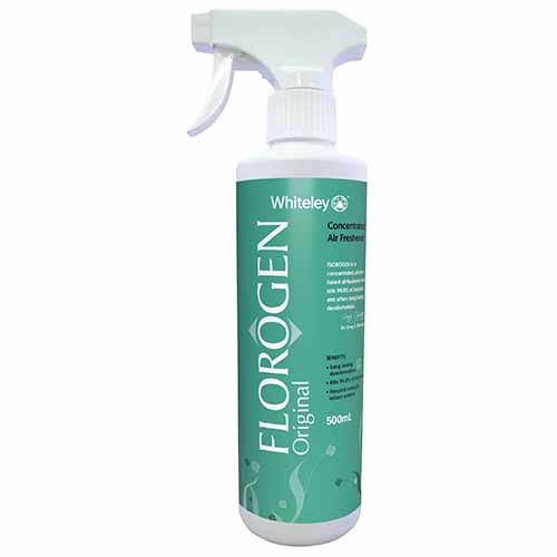 Whiteley Florogen Original Concentrated Alcohol Based Air Freshener 500ml - Each