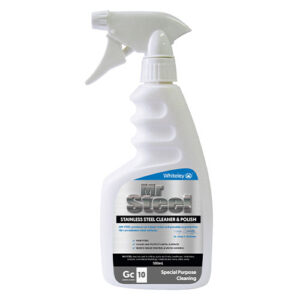 Whiteley Mr Steel Stainless Steel Cleaner And Polish Empty Bottle 500ml - Each