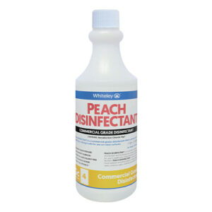 Whiteley Peach Disinfectant Commercial Grade Disinfectant Empty Bottle 500ml - Each