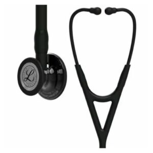 3M Littmann Cardiology IV Stethoscope With High Polish Smoke Chestpiece Black Tube 69cm Black Stem