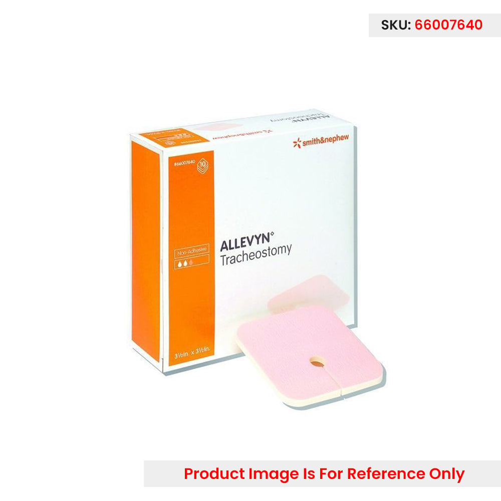 Smith+Nephew Allevyn Tracheostomy Non Adhesive Foam Dressing 9 X 9cm
