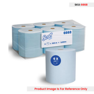 Scott Hand Towel Roll Blue1 Ply 305m