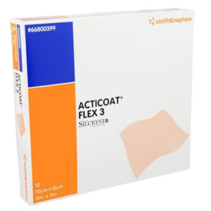 Smith+Nephew Acticoat Flex 3 Antimicrobial Barrier Dressing 10 X 10cm