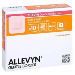 Smith+Nephew Allevyn Gentle Border Lite Hydrocellular Foam Dressing