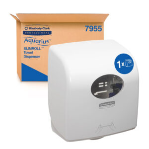 Aquarius Slimroll Hand Towel Dispenser white