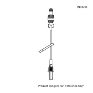 Baxter One-Link Catheter Extension Set Microbore One Link 21cm