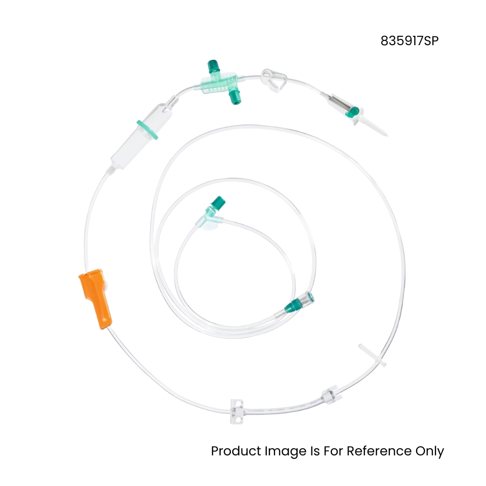Cyto-Set Infusomat Space IV Administration Set With 3 Needle-Free Valves Airstop 210 cm