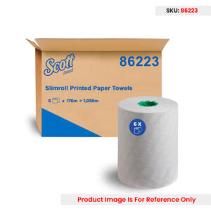 Scott Slimroll Printed Paper Hand Towel 1 Ply 176m