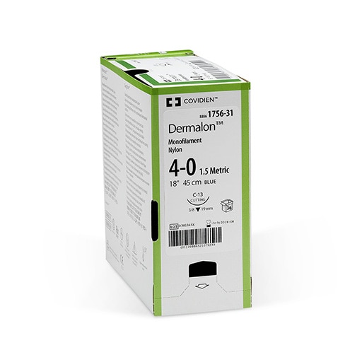 Dermalon 3-0 24mm C-14 45cm - Box (36 Pcs)