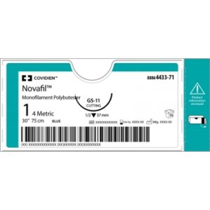 Novafil 4-0 C-13 19mm 45cm Blue Suture - Box (12 Pcs)
