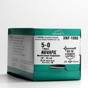 Novafil 3-0 C-13 24mm 45cm Blue - Box (12 Pcs)