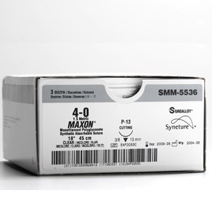 Maxon 3-0 C-14 24mm 75cm Clear Suture - Box (36 Pcs)