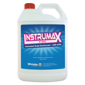 Whiteley Instrumax Pink Instrument Grade Disinfectant Low Level 5 Litres - Each