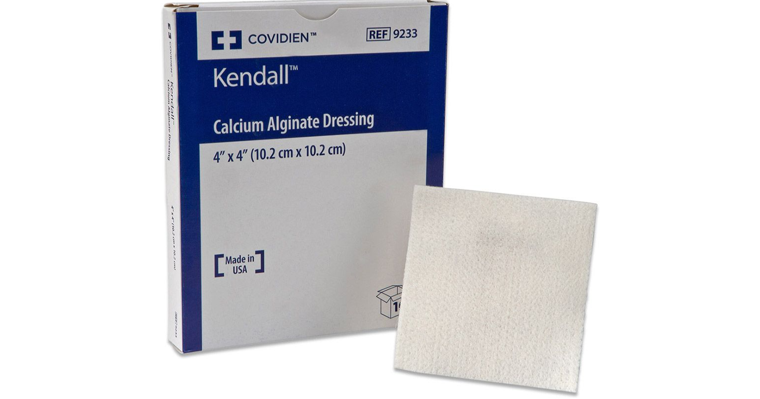 Kendall Calcium Alginate Dressing 20.3 x 10.2cm