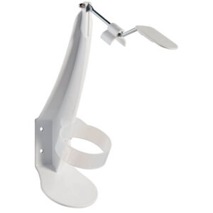 Avagard White Plastic Elbow Bracket