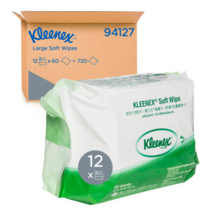 Kleenex Soft Wipes Unscented Large 30 X 33cm
